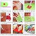 Standie 2 Pack 5D DIY Diamond Painting Set Full Round Drill Starry Cross Painting 5D Decorating Wall Stickers Decorating Cross Stitch Craft Painting Starry for Living Room ( 45 × 30 CM）
