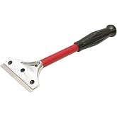 Crain Razor Scraper, 4 Inch Blade, 12 Inch Handle, Cast Aluminum Head, Used for Surface Preparation and Maintenance, Flooring and Carpet Scraper, Paint Scraper, 350