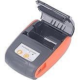 Pomya Thermal Receipt Printer, Mini Pocket Bluetooth Printer for iOS Android and 58mm for Quiet Fast Printing Bill Receipt Label Ticket Printing Machine (Without