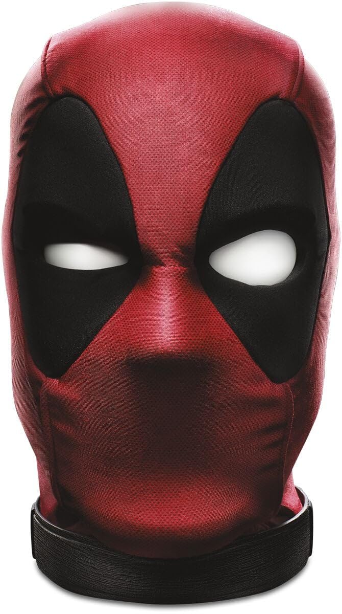 Marvel Legends Deadpool’s Head Premium Interactive, Moving, Talking Electronic, App-Enhanced Adult Collectible, with 600+ SFX and Phrases,Red