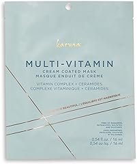 Karuna - MULTI-VITAMIN Face Masks Skincare Must-Have, Cream-Coated Vitamin-Rich Facial Masks, 1 Collagen Mask Pack