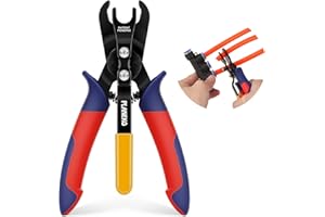 PLANEKO Air Line Pliers Push to Connect Fitting Disconnect Tool for 3/8" 1/2" Pneumatic Hose Quick Connect Fittings Removing Air Line Removal Tool Hose Release Pliers for 10mm 12mm Push Fit Connector
