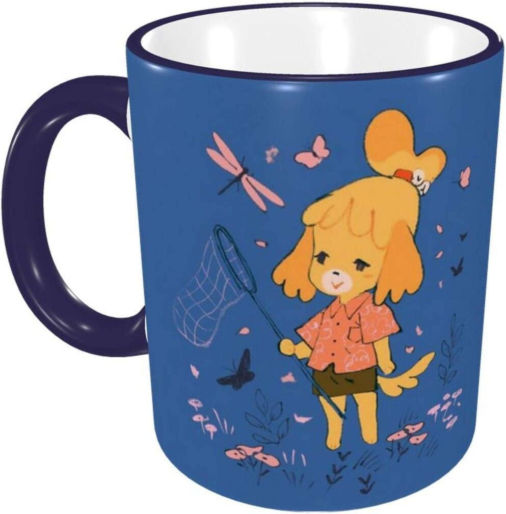 Amazon しずえさん どうぶつの森 マグカップ コーヒーカップ セラミック 陶器 電子レンジ温め対応 耐熱 耐冷 大容量 大きい かわいい おしゃれ 人気 アニメ キャラクター 330ml Panmax 子ども用コップ 通販
