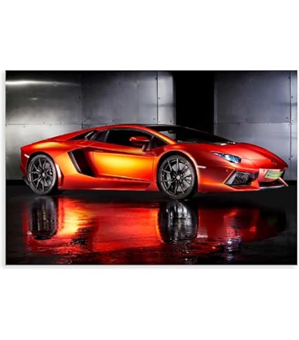 Amazon.com: Iconic Arts Laminated 42x24 Poster: Lamborghini