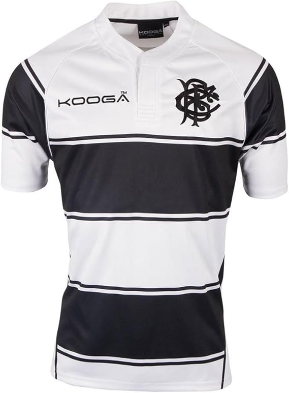 Kooga Mens Gents Rugby Barbarians Home Shirt Jersey Top 201617 White
