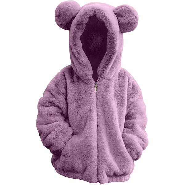 Youth Polar Fleece Hoodie Jacket For Boy Girl Zip Up Color Block Hooded Sweatshirt Kids Toddler Fall Winter Coat - Product Details