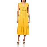 Anne Klein Women's Bow Detail Modern Midi Dress