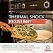Cordierite Pizza Stone Cooking Kit with Pizza Cutter - 13