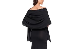 Yetoun Women Shawl Wraps for Evening Dresses, Wedding Shawls Chiffon Scarf Wrap Scarves