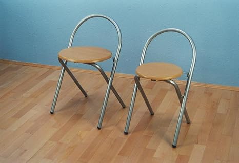 Klappstuhl ( 2er Set): Amazon.de: Küche & Haushalt