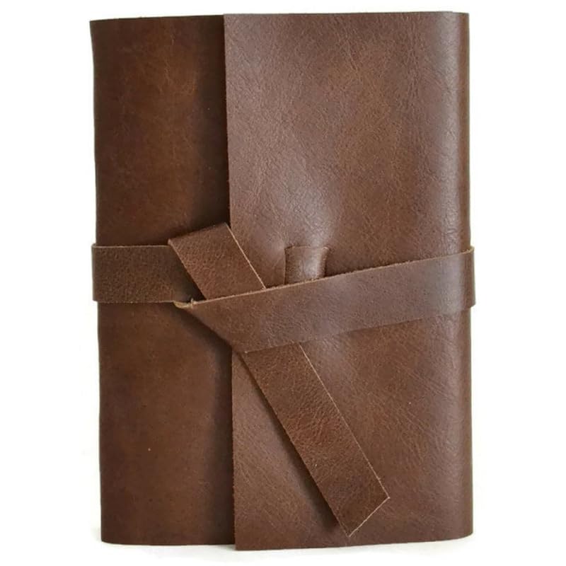 Lined Leather Journal, Personalized Notebook, Leather Bound