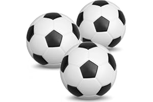 5" Foam Mini Soccers for Kids Adults, Soft Squishy Slow Rising Soccer Goal Toys for Goal Sets, Swimming Pool Beach Balls, Ind