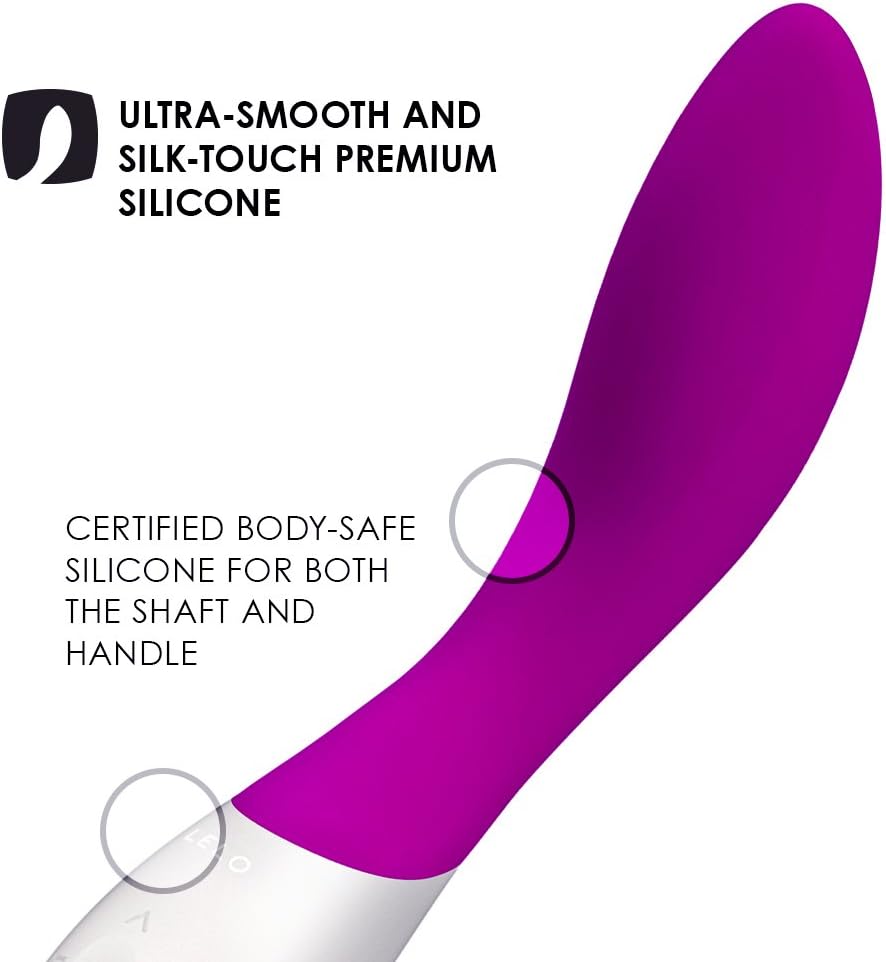 LELO MONA WAVE G-Spot Vibrator, Deep Rose - Sex Massager for Women 12 Vibration Patterns (1 Year Warranty) - Image 4