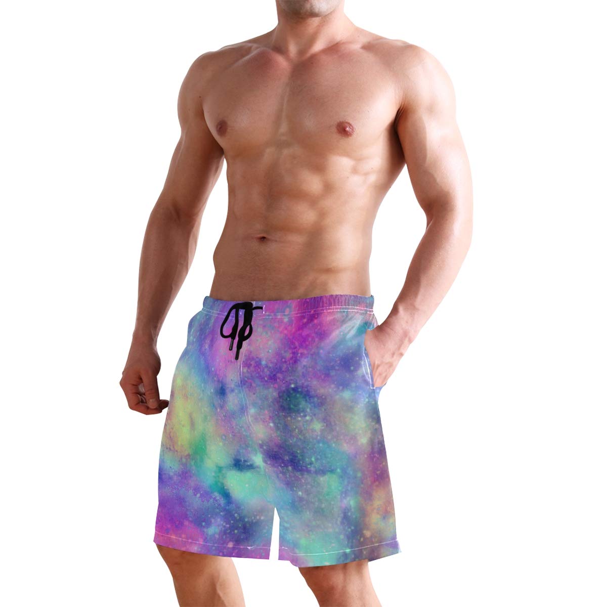 galaxy mens swim trunks