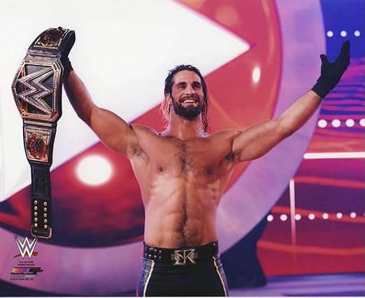 Amazon.com: Seth Rollins – WWE Wrestlemania 31 Foto (Winning WWE ...