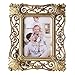 Gift Garden Friends Gift Vintage Picture Frame 5x7 Home Decor for Photo 5 by 7 Inch Gold