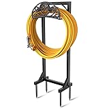 Pattiumo Garden Hose Holder with 4 Spikes, Water