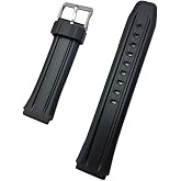 NewLfe 14mm Black Rubber Watchband