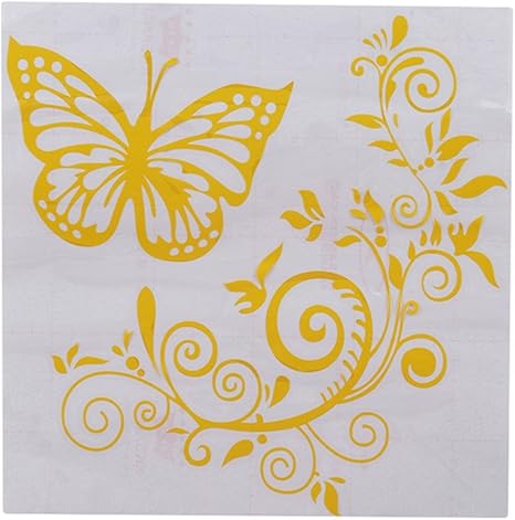 Amazon Co Jp Bee Blue 車 ステッカー 花 バタフライ 蝶 車 シール 車ドア 窓 ウィンドウ ドレスアップ ステッカー 防水 ステッカー インテリアステッカー カー用品 自動車装飾 ホーム キッチン