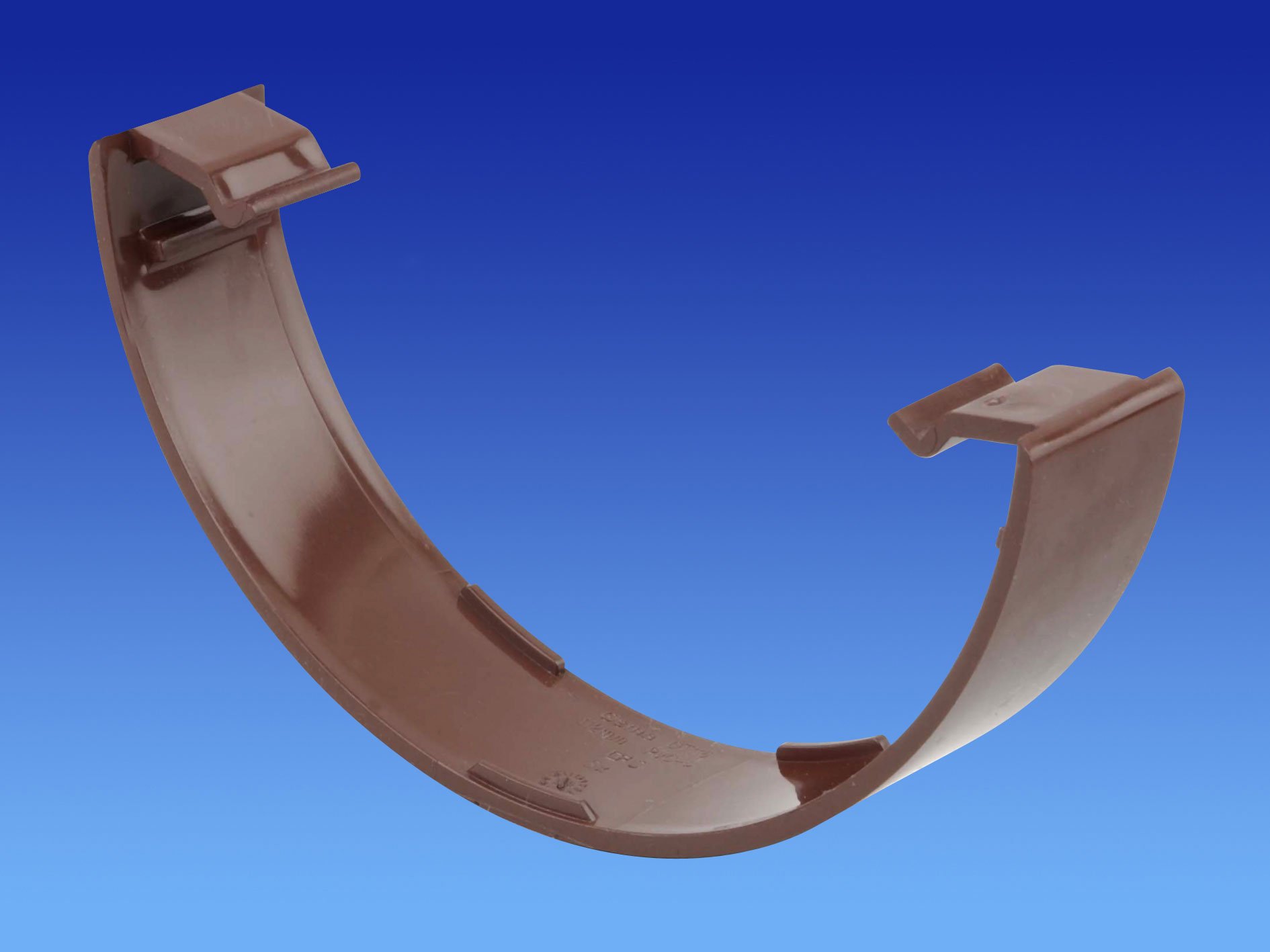 Pack of 4 x 0T116N (Brown) Wavin OSMA Spare/Replacement Clips for 112mm Round Style guttering