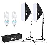 Skytex Softbox Lighting Kit(2Pack), 20x28in Soft