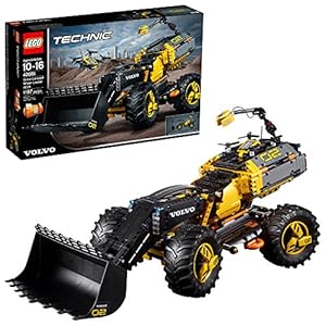 LEGO Technic 42081 - Volvo Ruspa gommata ZEUX (1167 Pezzi) LEGO