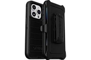 OtterBox Defender Pro Series Screenless Edition Case and Holster for iPhone 14 Pro (ONLY) (Black)