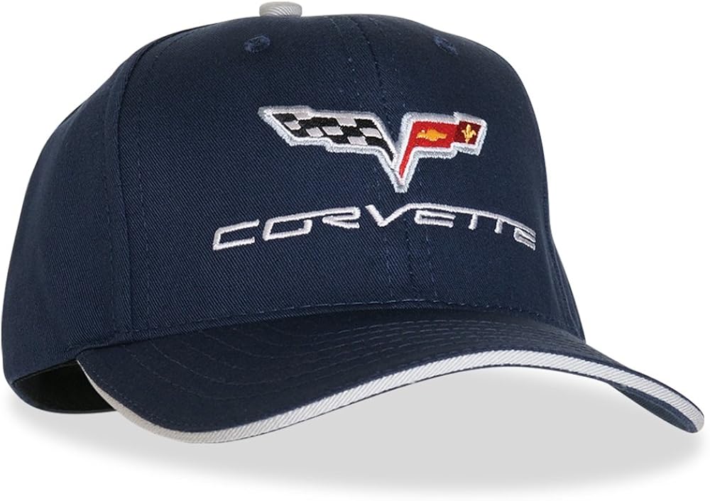 Corvette Hat Exterior Color Matched with C6 Logo (Lemans