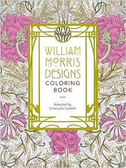 Amazon Com William Morris Designs Coloring Book Amazon Com William Morris Designs Coloring Book
