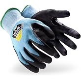 HexArmor Cut-Resistant Nitrile Palm Knit Work Gloves | Helix&reg; Core 3022