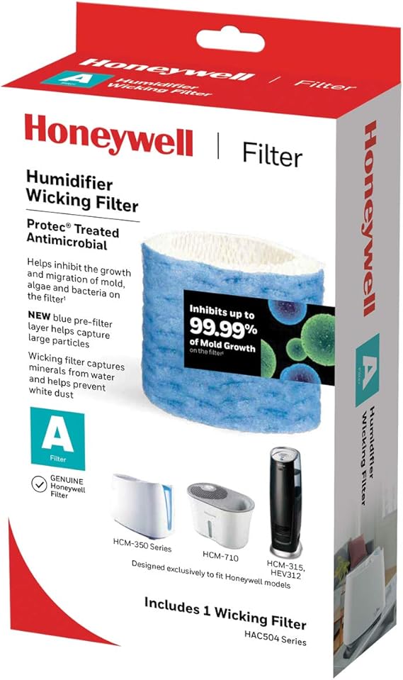 Honeywell Replacement Wicking Filter A, 1 Pack, White Amazon.co.uk