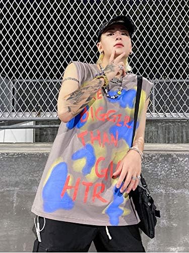 タンクトップ メンズ ノースリーブ おおきいサイズ ストリート系ファッション 春夏 ダンス 衣装 韓国 ｈｉｐｈｏｐ ｂ系 アメカジ レディース カジュアル 流行 トレンド ロゴ B0knjjbs 1 340円 セール開催中最短即日発送 新作 人気 送料無料 激安 お買い得 キ フト