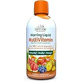 Country Farms Liquid Multivitamin, Vitamins and Minerals for Immune Support and Energy, Herbal Blend, Vegan, Multivitamin for Women and Men, Gluten Free, Tropical Fruit Flavor, 32 fl oz