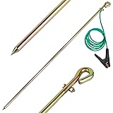Minidodoca 32inch Portable Ground Rod with 6.5ft