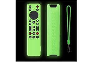 Gavyqier 1PC Cover fits for TCL RC923A FMB1,Silicone Protective Controller Sleeve for RC813A FMB1 2025 QM6K QM7K TV Remote Gl