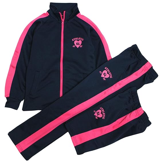 Amazon ジャージ 子供 キッズ ジュニア 上下 3点 セット 女の子