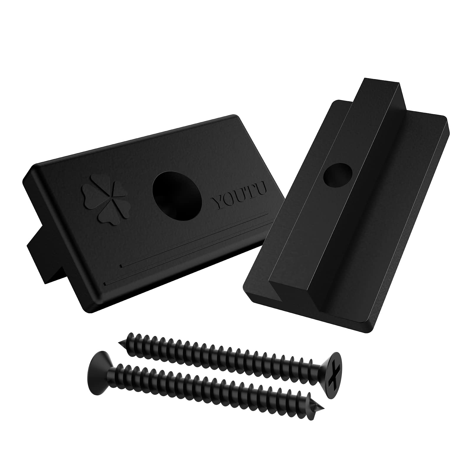 Hidden Fasteners Plastic Clips for Deck Fastening, Composite Decking Fasteners with Metal Deck Screws for Deck Boards, Plastic T Clips for Decking, Universal Composite Deck Fasteners.