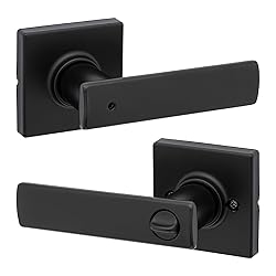 Kwikset Breton Interior Privacy Door Handle with