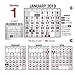 AT-A-GLANCE 2019 Daily Desk Calendar Refill, 4-1/2
