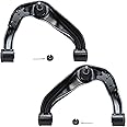 Detroit Axle - Front Control Arms for Nissan Pathfinder Frontier Xterra, 2 Upper Control Arms with Ball Joints Assembly Replacement Front Pair Set