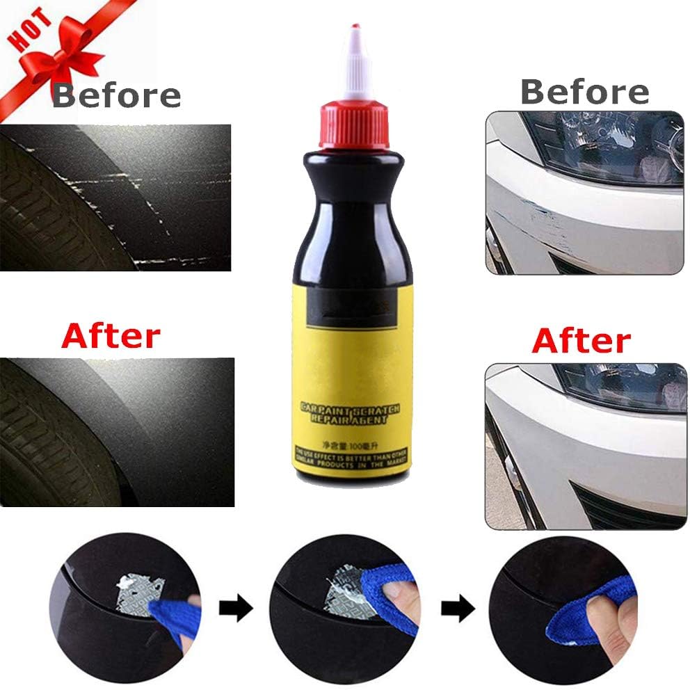 One Glide Scratch Remover - Car Scratch Repair Fluid Polishing Wax, Universal Auto Car Paint Dent Care Pen Polishing Repair Agents