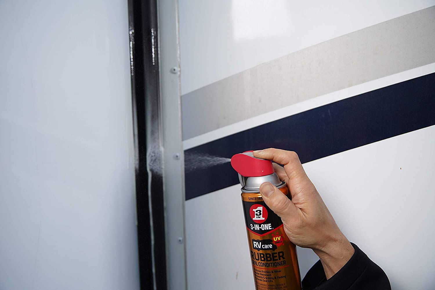 3-IN-ONE RV Care Rubber Seal Conditioner with UV Shield: Industrial & Scientific