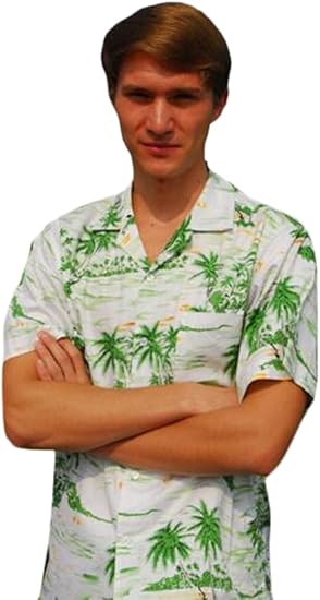 Amazon Co Jp Enteriza シャツ ハワイ風 メンズ レディース シャツ ハワイ風 花柄シャツ アロハシャツ 旅行 Hawaii 大きいサイズ カップル 服 ファッション小物