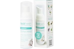 Bodifresh Toilet Paper Foam, Liquid Wet Wipe | Plant-Based, Eco Friendly Flushable Wet Wipe Alternative with Aloe & Vitamin E | Unscented (1 Pack)