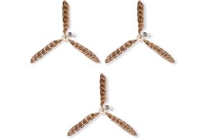 JXFUKAL Cat Wand Toys, Interactive Cat Toys with 3 Feather Refills, 29'' Flexible Steel Wire, Sturdy Wood Handle & Bell for Kitty Kitten, Cat Toys for Indoor Cats Cat Teaser Cat String Toy