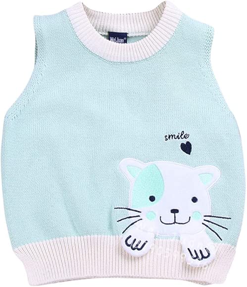 Amazon ケヤカ Keyaka キッズ ニットベスト 女の子 セーターベスト