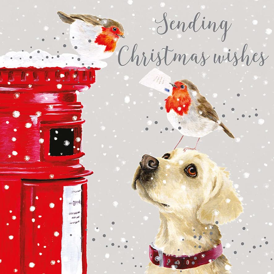 Wrendale Designs by Hannah Dale - Letters To Santa - Luxury Christmas Card Set - Pack of 8 — image 1