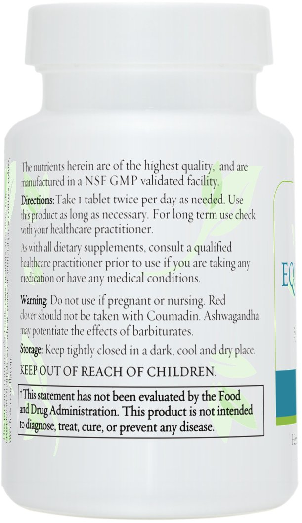 Herbal Equilibrium 60 Tablets Natural Menopause Relief Supplement