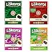 Lakerol Pastilles Four Flavor Favorites Variety Bundle - Two (2) of Each - Original Herb Menthol, Special Menthol Licorice, Cassis Black Currant, Cactus