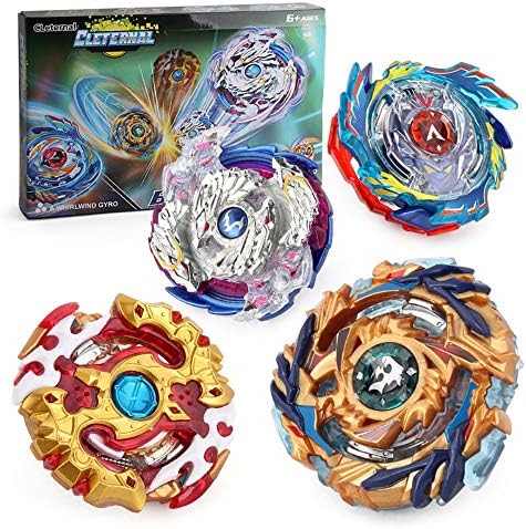 CLeternal Bey Battle Burst God Evolution High Performance Battling Top Set 4D Launcher Stater Grip and Stadium Battle Set